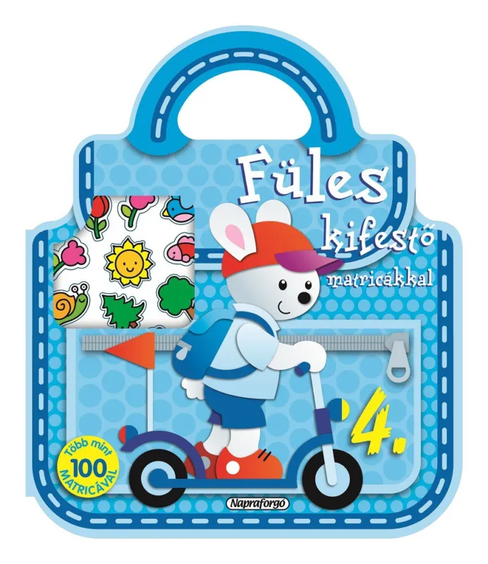 Napraforgó Füles kifestő 4. Gyors szállítás