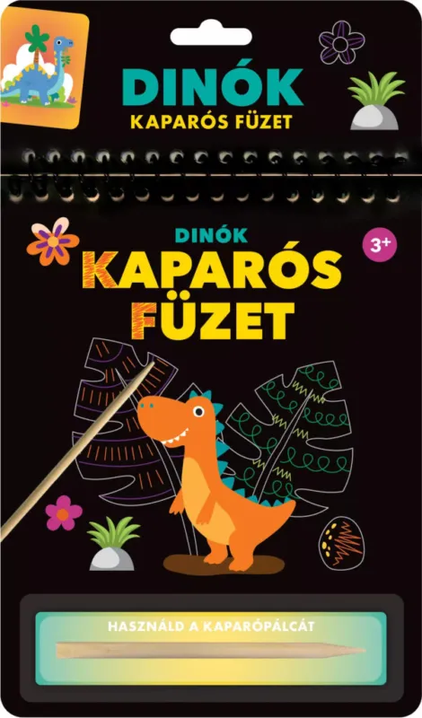Napraforgó Kaparós füzet - Dínók Kedvezmény