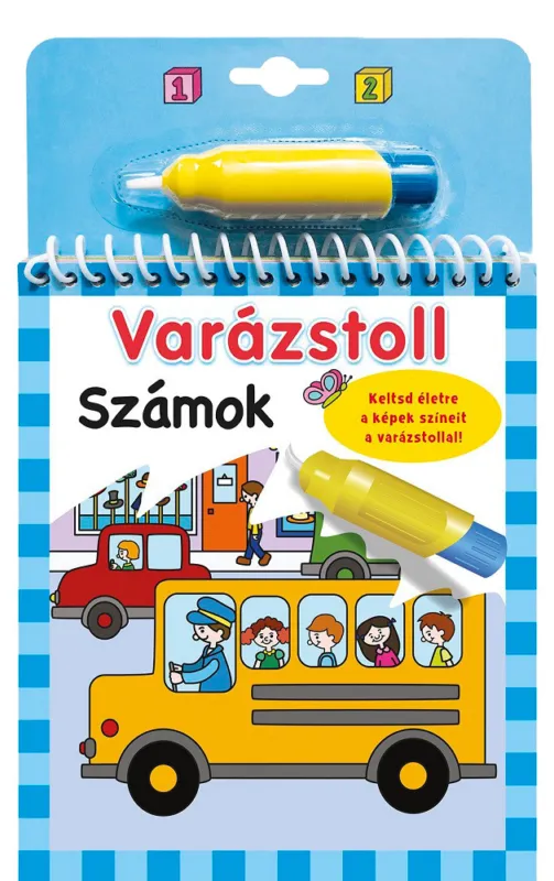 Napraforgó Varázstoll kifestő - Számok Olcsó
