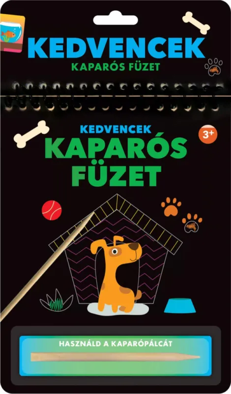 Napraforgó Kaparós füzet - Kedvencek Különleges ajánlat