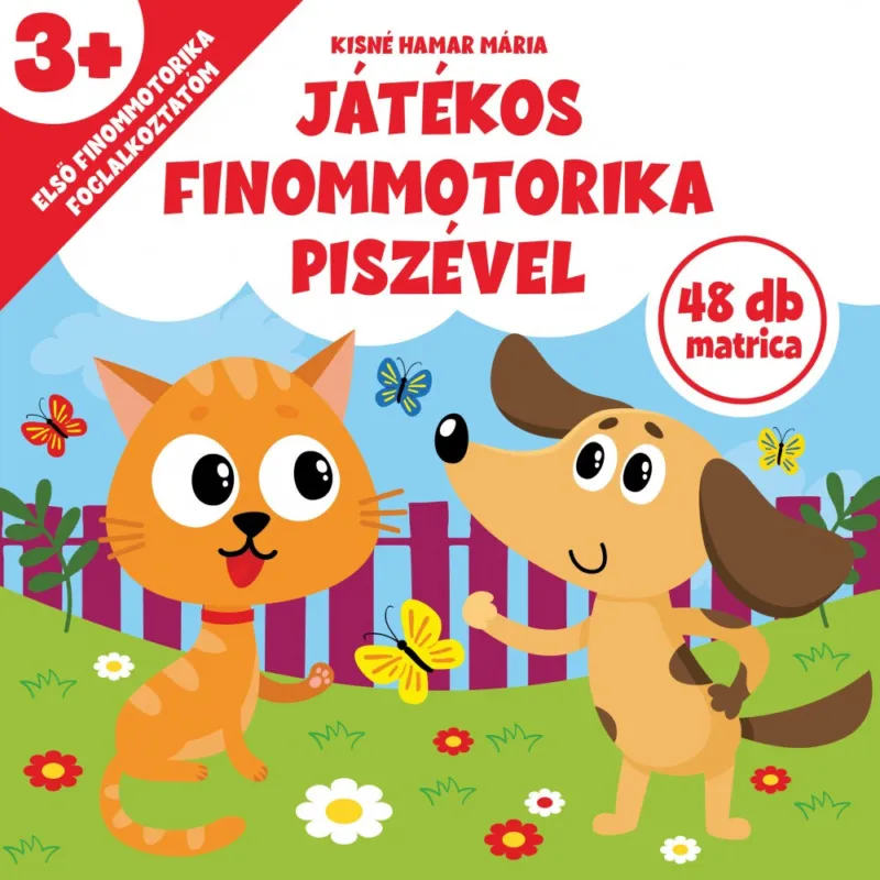 Játékos finommotorika Piszével - 48 db matrica 3+ Vedd meg most