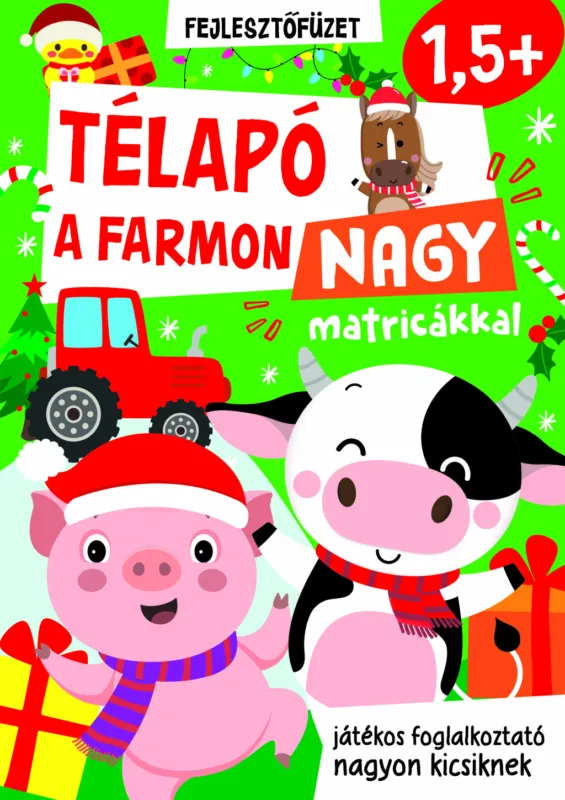 Télapó a farmon nagy matricákkal 1,5+ Szuper akció