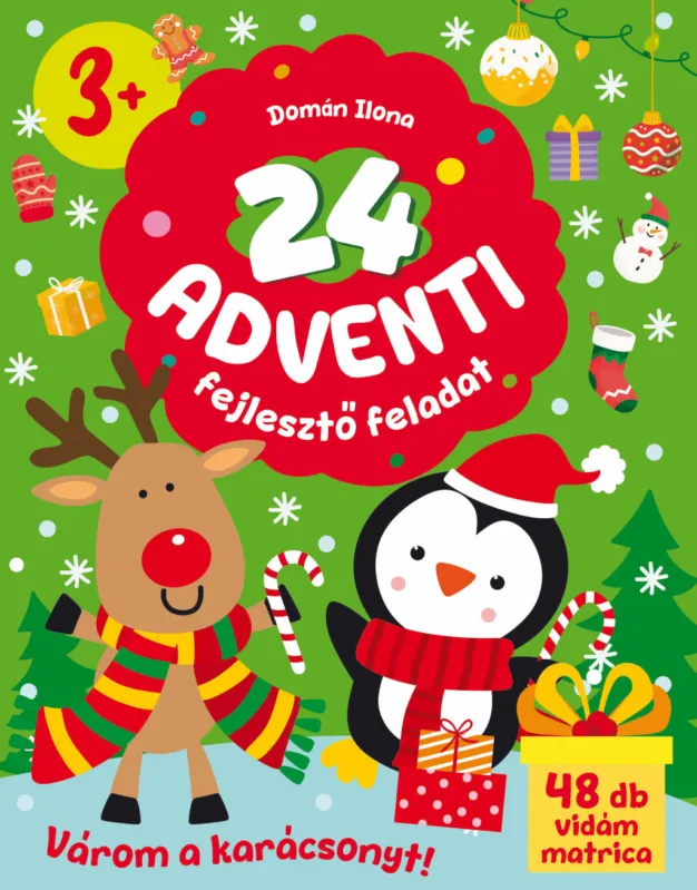 Árcsökkenés 24 Adventi fejlesztő feladat - Várom a karácsonyt! 3+