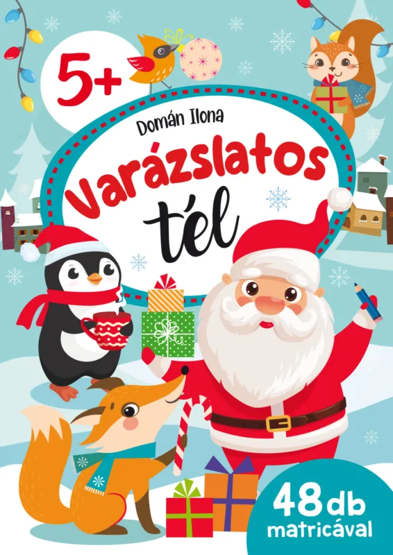 Varázslatos tél 48 db matricával Árengedmény