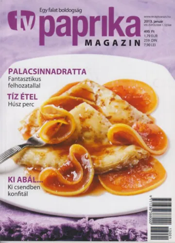 TV Paprika magazin - 2013. január Expressz kézbesítés