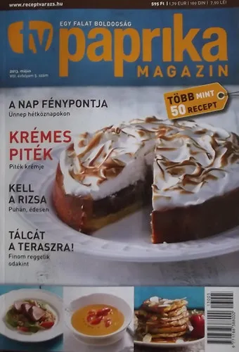 Expressz szállítás TV Paprika magazin - 2013. május - VIII. évfolyam 5. szám