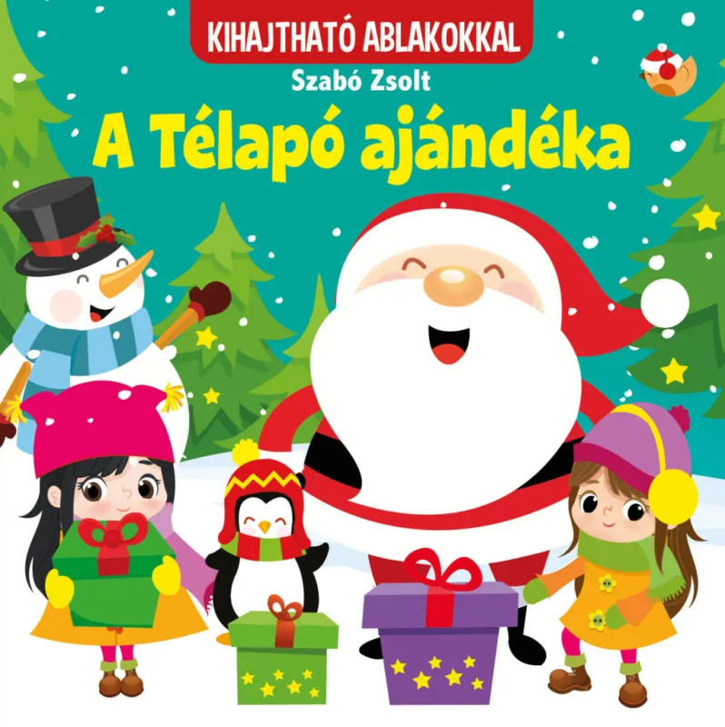 Akciós ár A télapó ajándéka (kihajtható ablakokkal)