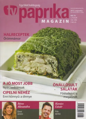 Akciós ár TV Paprika magazin - 2012. augusztus