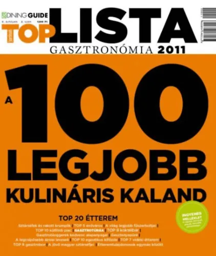 Top lista - a 100 legjobb kulináris kaland (Dining Guide, II. éfolyam, 2. szám) Biztonságos vásárlás