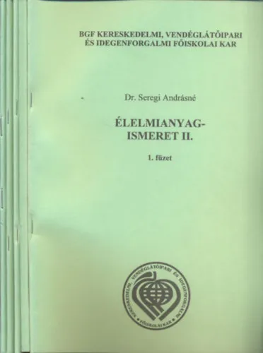 Élelmianyagismeret II/1-5. füzetek Népszerű