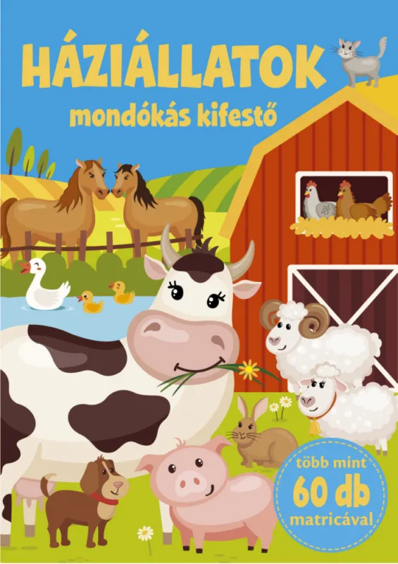 Háziállatok mondókás kifestője Bestseller
