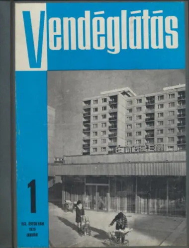 Akciós ár Vendéglátás XIX. évfolyam 1975.