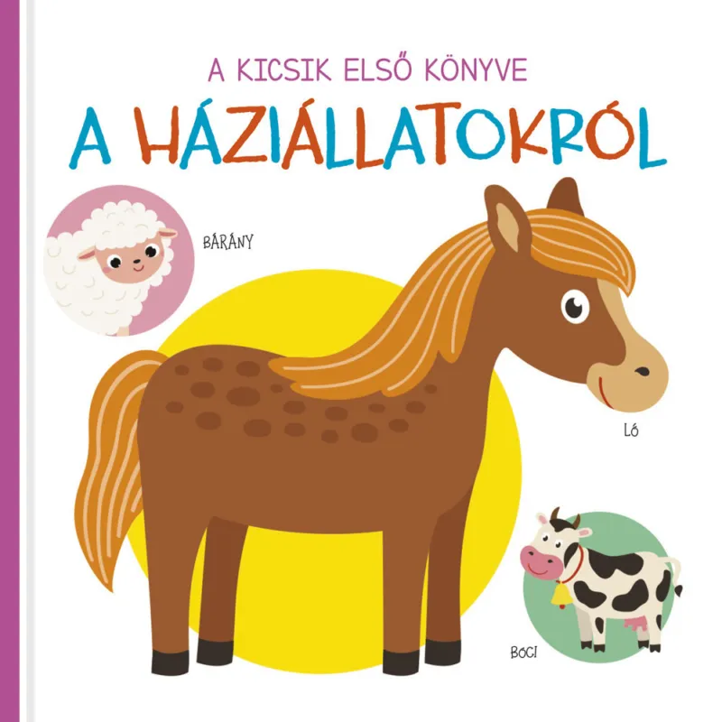 Napraforgó A kicsik első könyve - A háziállatokról Vásárlói kedvenc