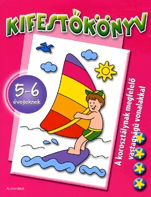 Kifestőkönyv (Szörfös) Különleges ajánlat