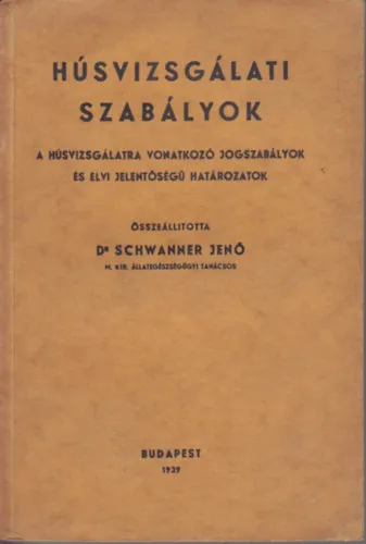 Húsvizsgálati szabályok Akciós ár