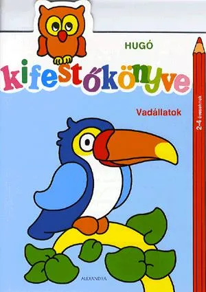 Kihagyhatatlan ajánlat Hugó kifestőkönyve: Vadállatok