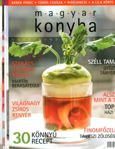Ajánlat 5 db Magyar konyha - gasztronómiai magazin (2012-2014 vegyes számok: tél-tavasz)