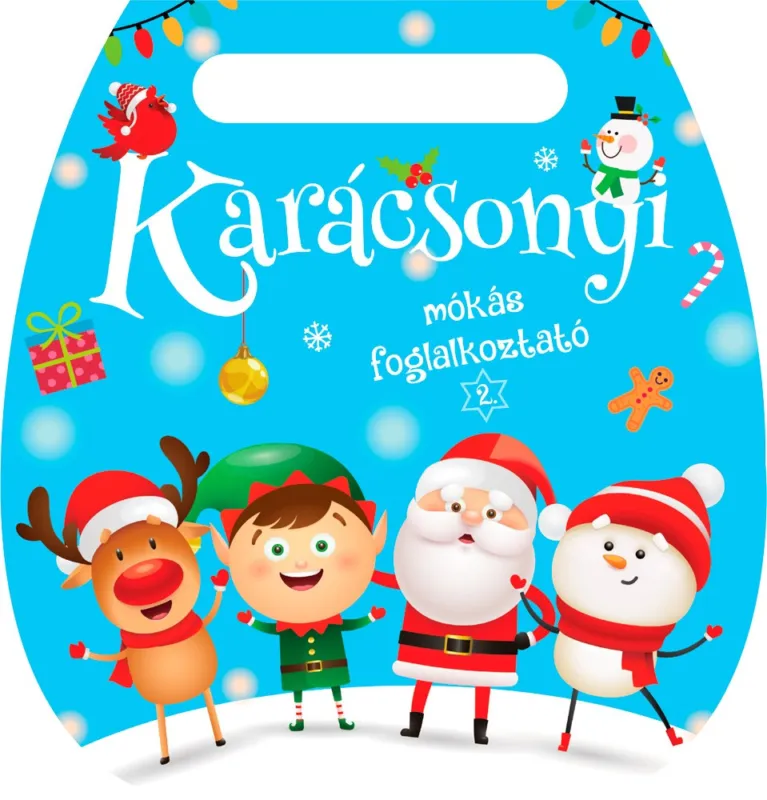 Napraforgó Karácsonyi mókás foglalkoztató 2. (kék) Akciós ár