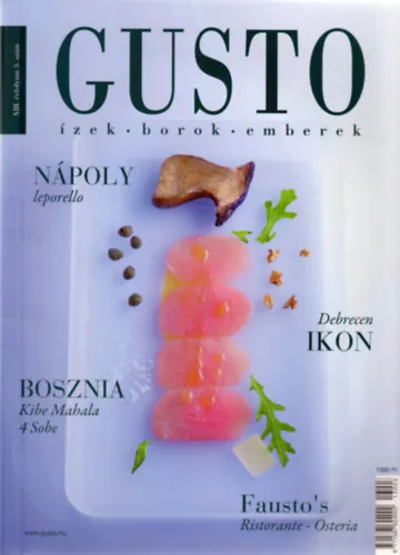 Gusto (Ízek - Borok - Emberek) - XIII. évf. 3. szám Bestseller