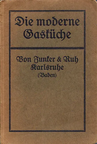 Újdonság Die moderne gasküche