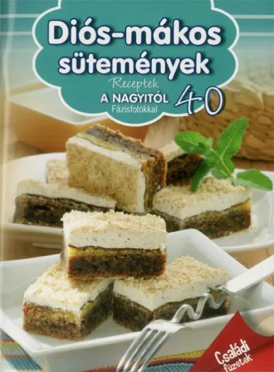 Alacsony ár Receptek a nagyitól 40: Diós-mákos ételek