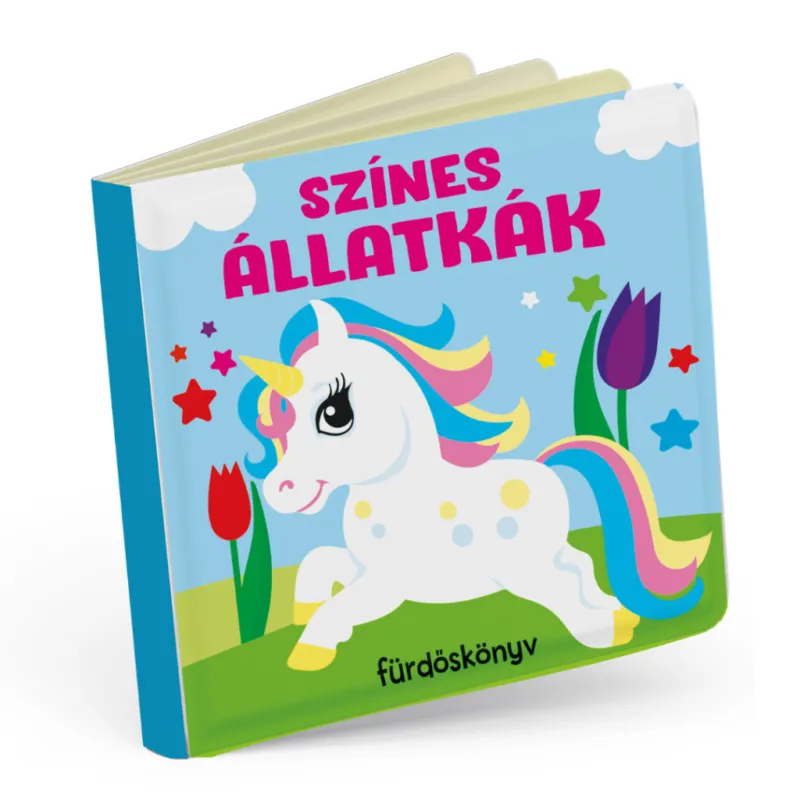 Legkelendőbb Színes állatkák - fürdőskönyv
