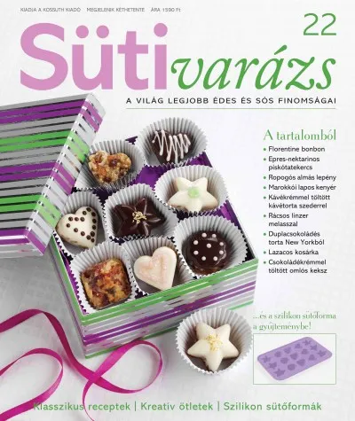 Sütivarázs 22. - Ajándék szilikon bonbon készítő Alacsony ár