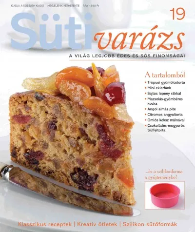 SÜTIVARÁZS 19. - AJÁNDÉK MÉLY TORTAFORMA 20 CM Azonnal elérhető