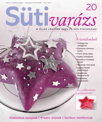 Azonnali szállítás SÜTIVARÁZS 20. - AJÁNDÉK CSILLAG SÜTŐFORMA