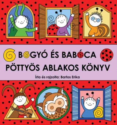 Outlet Pöttyös ablakos könyv