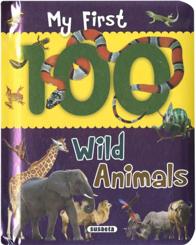 Szezonális akció My First 100 Words - Wild Animals