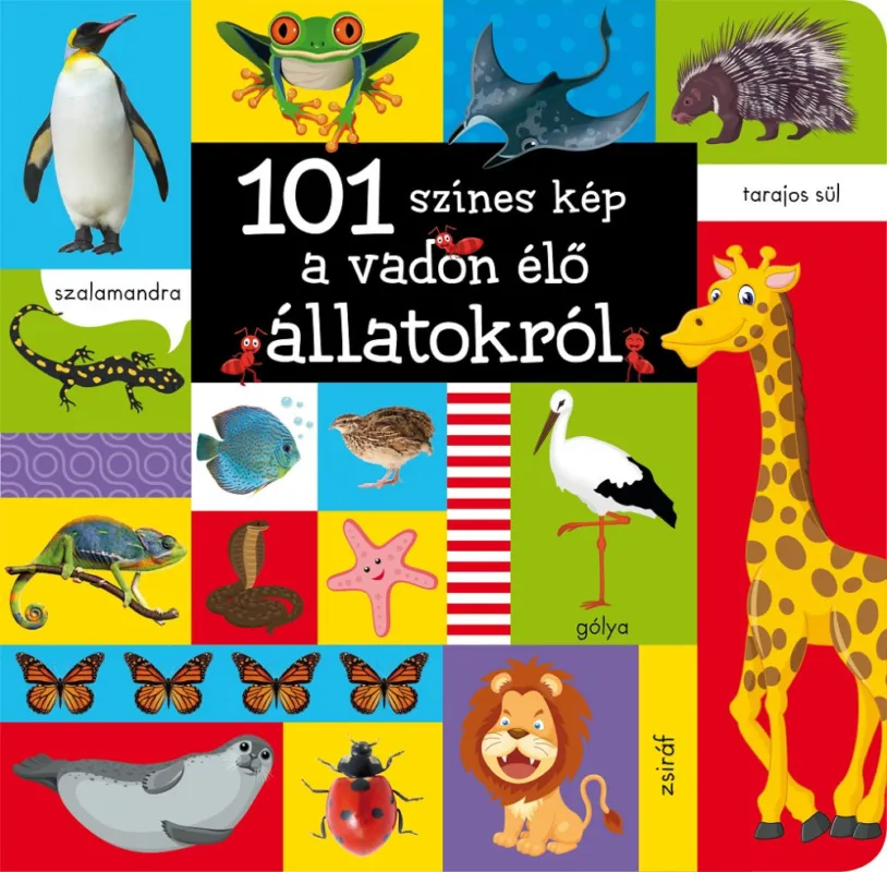101 színes kép a vadon élő állatokról Különleges ajánlat
