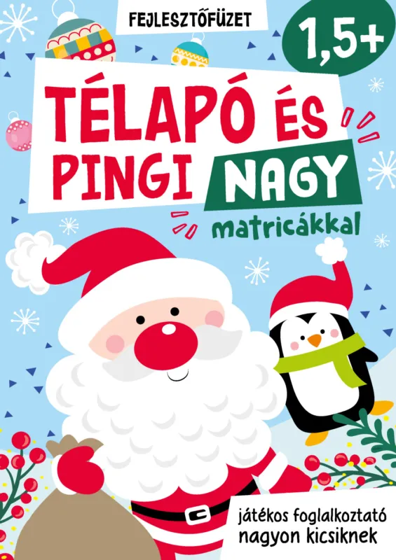 Télapó és Pingi - nagy matricákkal Végkiárusítás