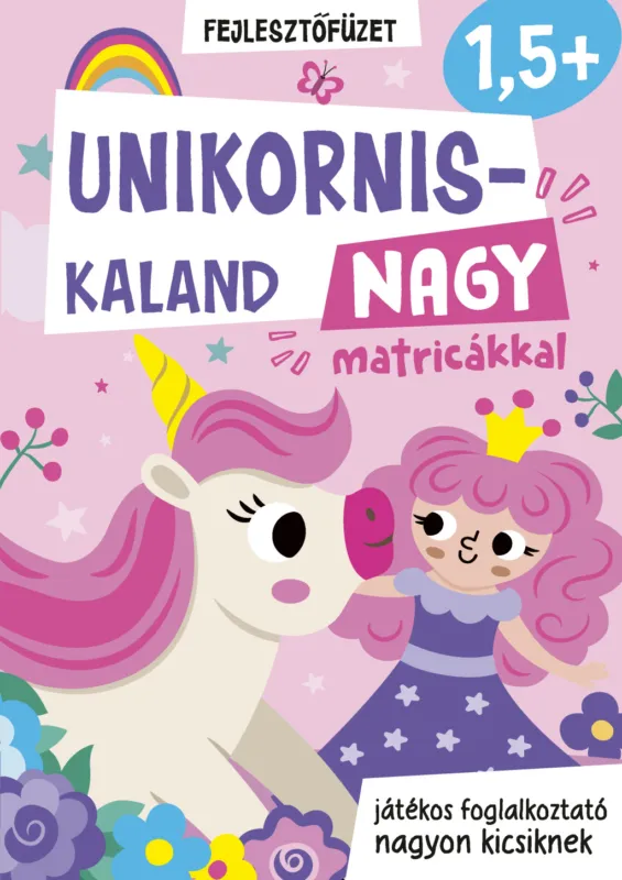 Korlátozott ajánlat Unikornis kaland - nagy matricákkal