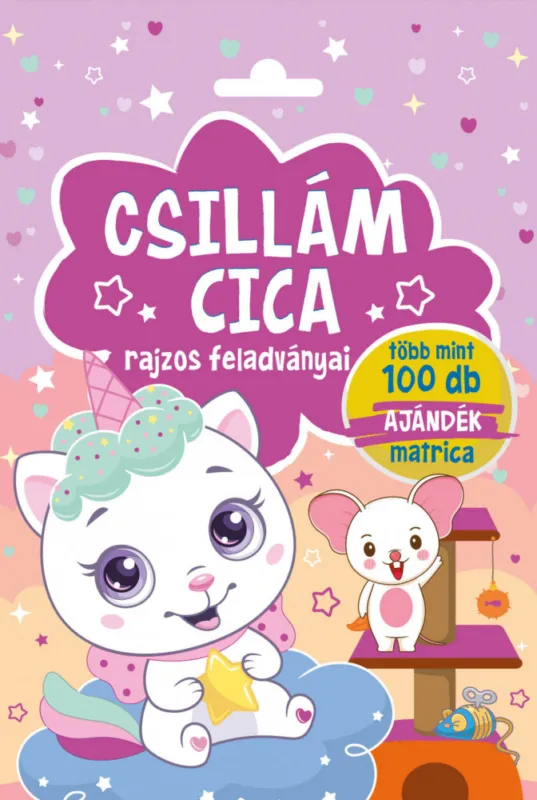 Csillám cica - rajzos feladványai Korlátozott ajánlat