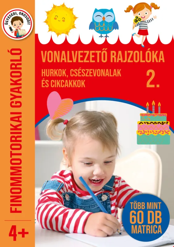 Biztonságos fizetés Vonalvezető rajzolóka 2. - Hurkok, csészevonalak /új