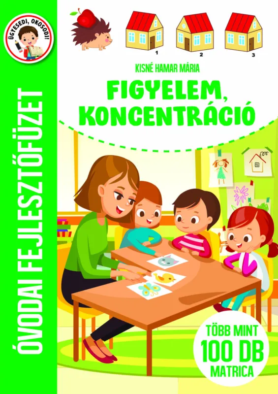 Expressz szállítás Óvodai fejlesztőfüzet - Figyelem, koncentráció