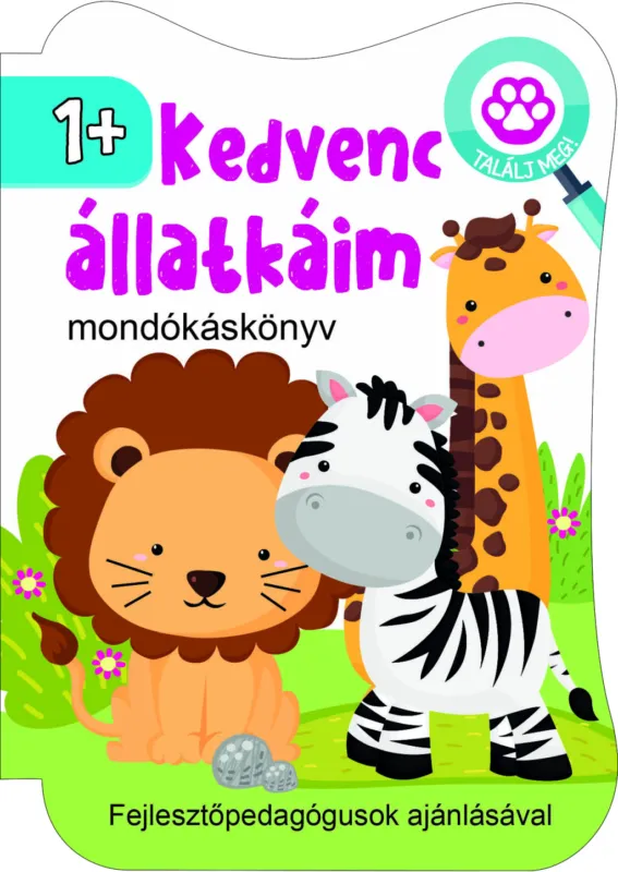 Kedvenc állatkáim - mondókáskönyv /új/ (kartonkönyv) Csak ma