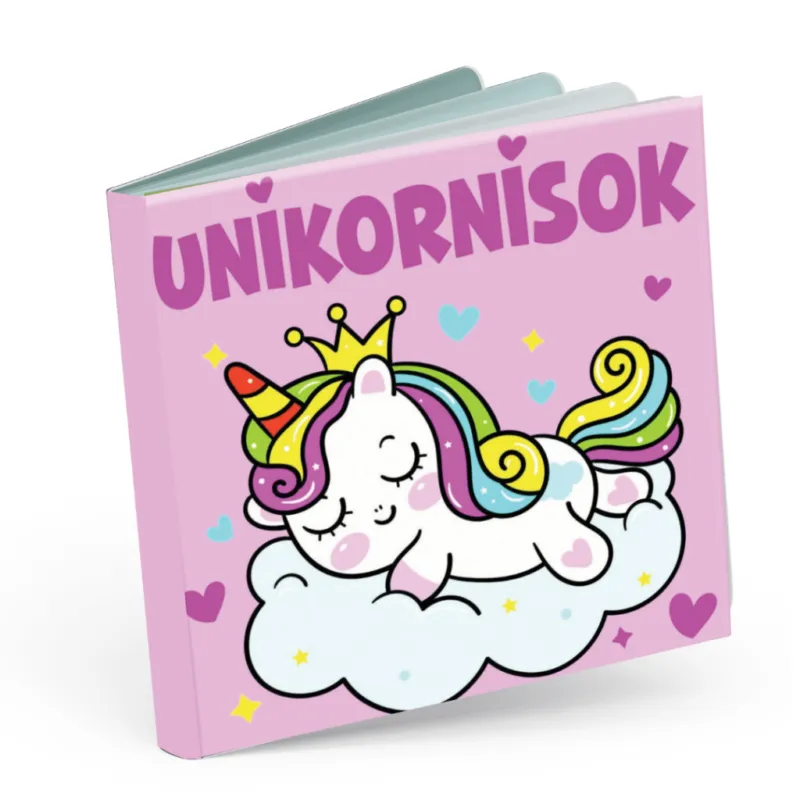 Unikornisok - fürdőskönyv Kedvezmény