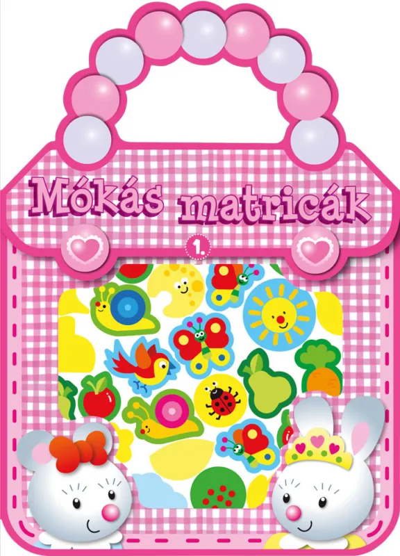 Mókás matricák 1. - rózsaszín Kihagyhatatlan ajánlat