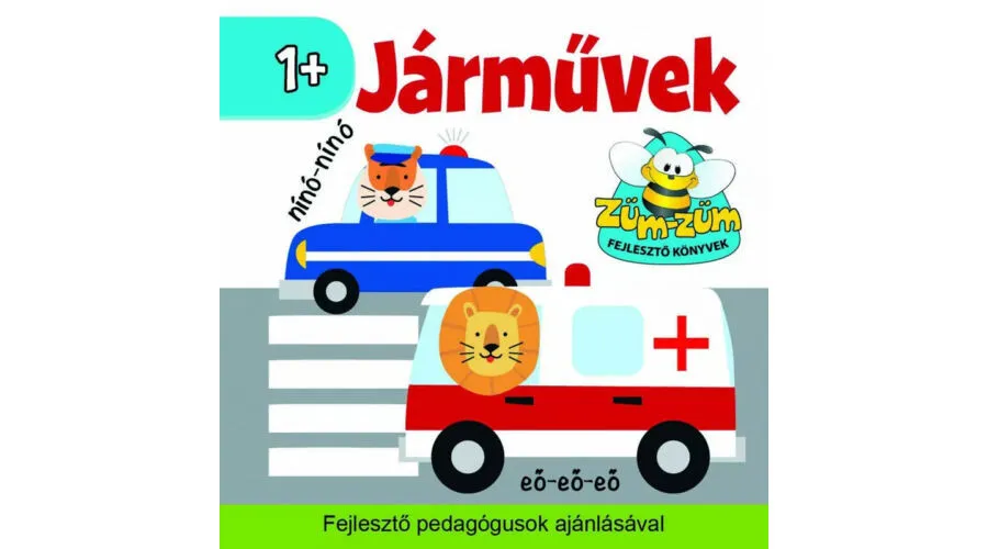 Szalay könyvek Kartonkönyv Járművek - hangutánzó könyvecske Legnépszerűbb