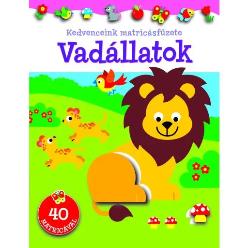 Kedvenceink matricásfüzete - Vadállatok Olcsó