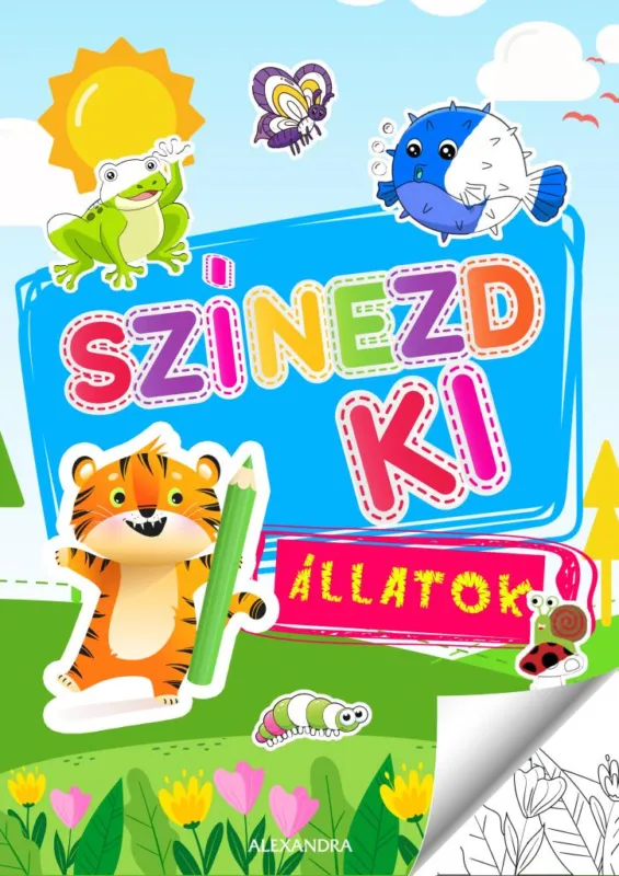 Színezd ki! - Állatok Olcsóbb