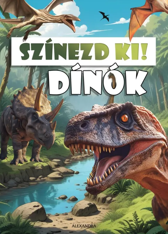 Színezd ki! - Dinók Kedvezmény