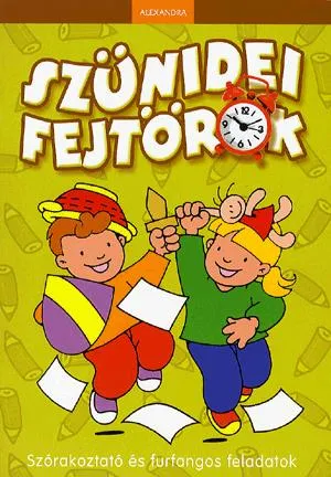 Bestseller Szünidei fejtörők (Világoszöld)
