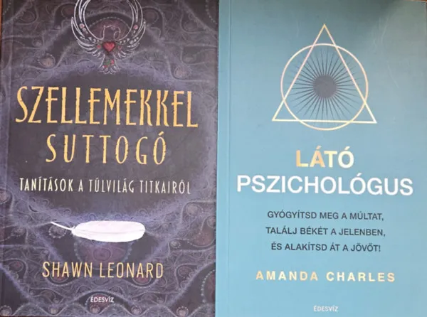 2 mű rejtett belső világunk feltárásáról: Látó pszichológus - Gyógyítsd meg a múltat, találj békét a jelenben és alakítsd át a jövőt! + Szellemekkel suttogó - Tanítások a túlvilág titkairól Vásárlói kedvenc