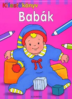 Azonnali szállítás Kifestőkönyv: Babák