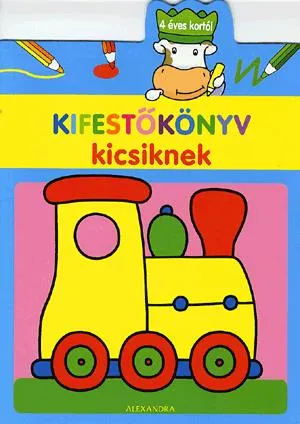Kifestőkönyv kicsiknek 4 éves kortól Különleges ajánlat