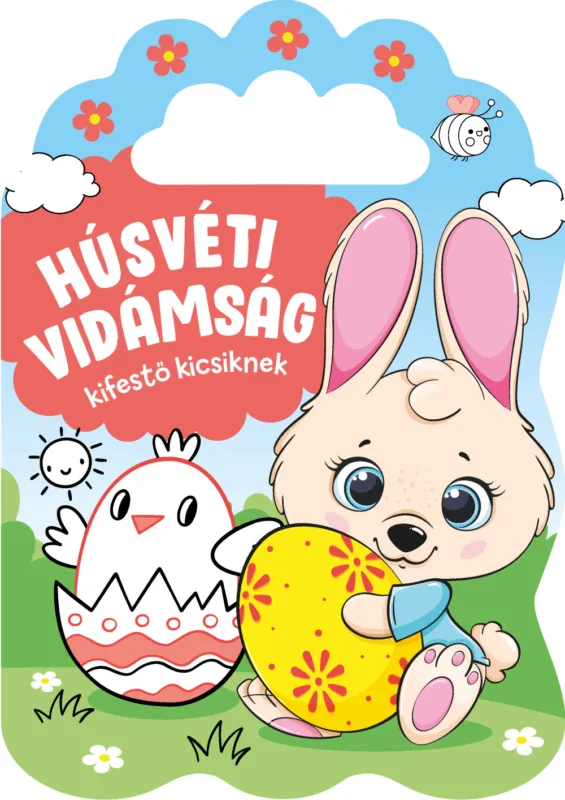 Prémium Húsvéti vidámság- kifestő kicsiknek