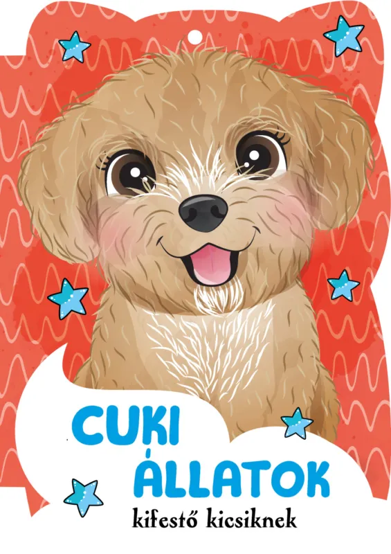 Cuki állatok - kifestő kicsiknek Azonnali szállítás